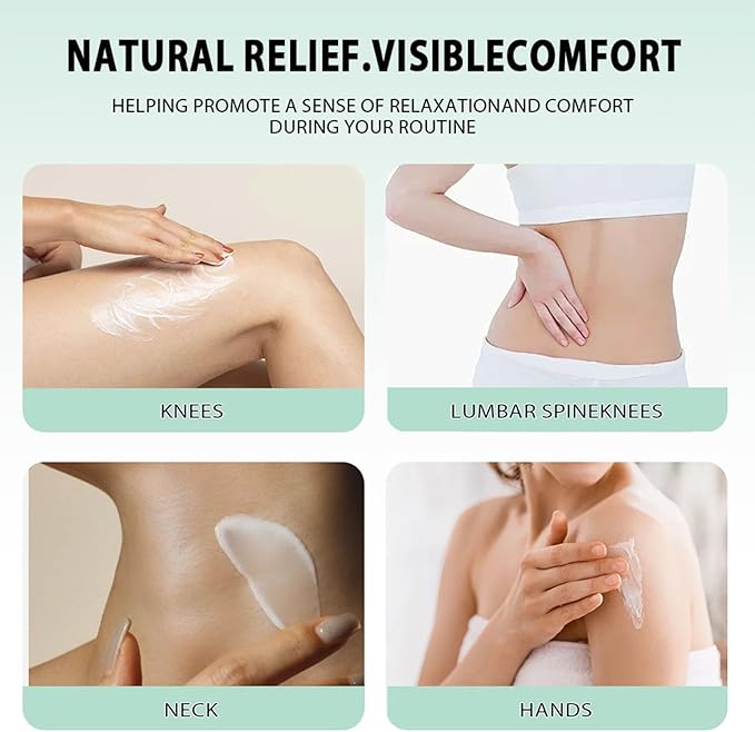 2 Pcs Alcura Nerve Cream, Natural Arnica Gently Soothing Body Joint, Knee, Lumbar, Neck, Hand and Foot Massage Care Cream.