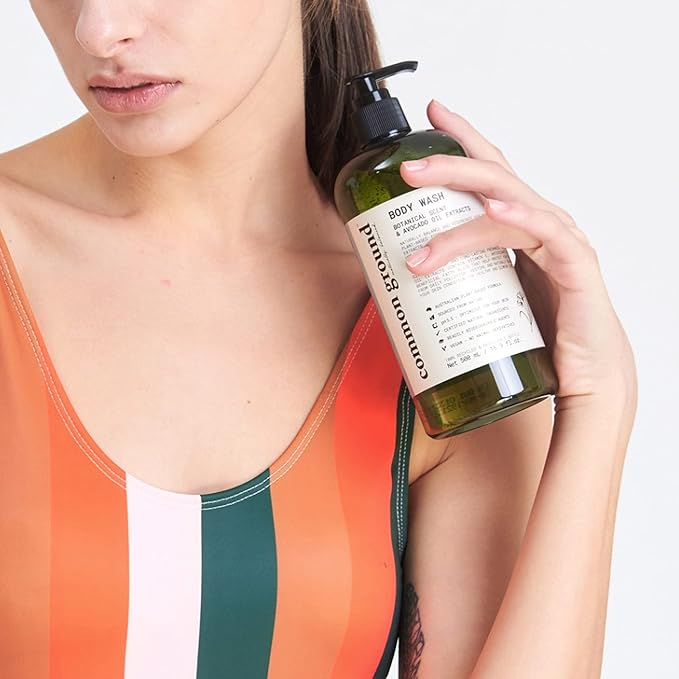 COMMON GROUND Natural Body Wash - Paraben & Cruelty Free, Vegan, Plant-Based, Botanical Scent & Avocado Oil Extracts - All Skin Types, Men & Women, Sensitive
