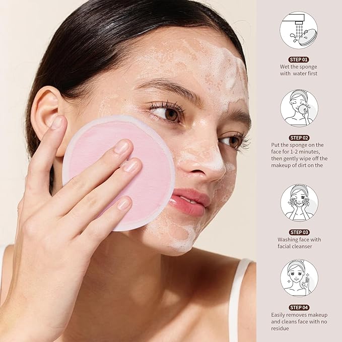 MAANGE 9 PCS Makeup Brush Set Foundation Brush Double Makeup Brushes for Blending Liquid Powder Concealer Cream Blush Buffe Contour Make up Brush Kit (Pink)