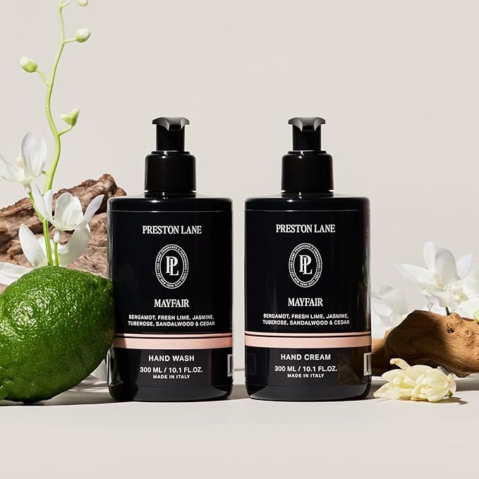 Hand Set, Scented Hand Wash & Cream Duo, Gently Cleanses, Hydrating & Nourishing