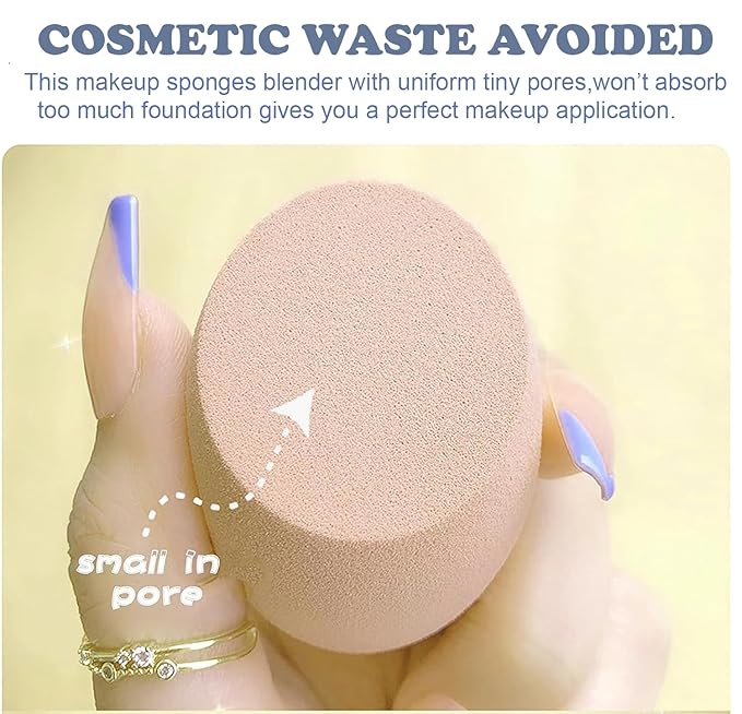 9-Piece Makeup Kit – Features a Variety of Makeup Sponges, Powder Puffs, and a Powder Brush for Perfect Contouring, Blending, and Setting – Beauty Blender Set for a Flawless Finish by Kàllos