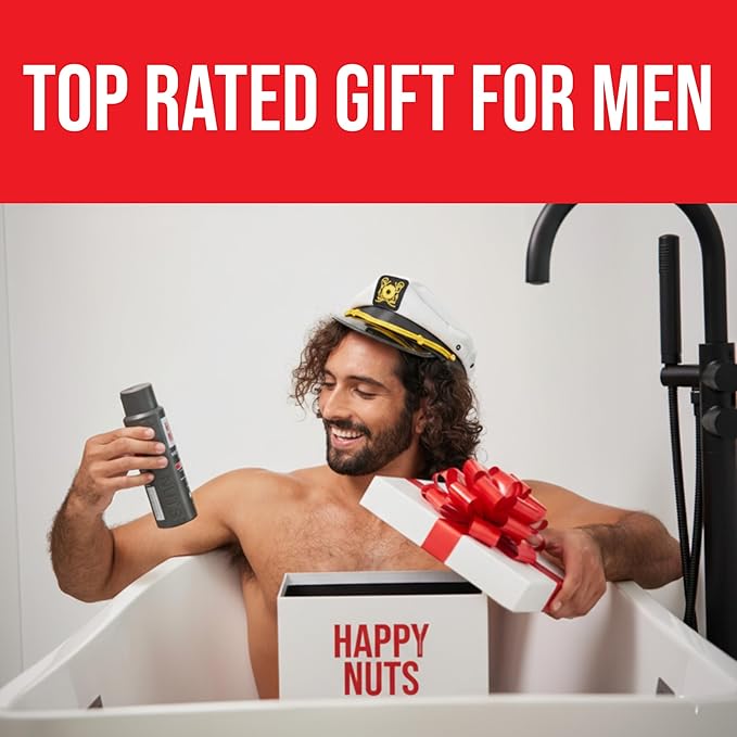 Happy Nuts Whole Body Deodorant for Men - Full Body Odor Control - Ideal for Perfect for Pits, Groin, and More - Powerful & Effective Men's Deodorant (2.65 Ounce (Pack of 1), Original)
