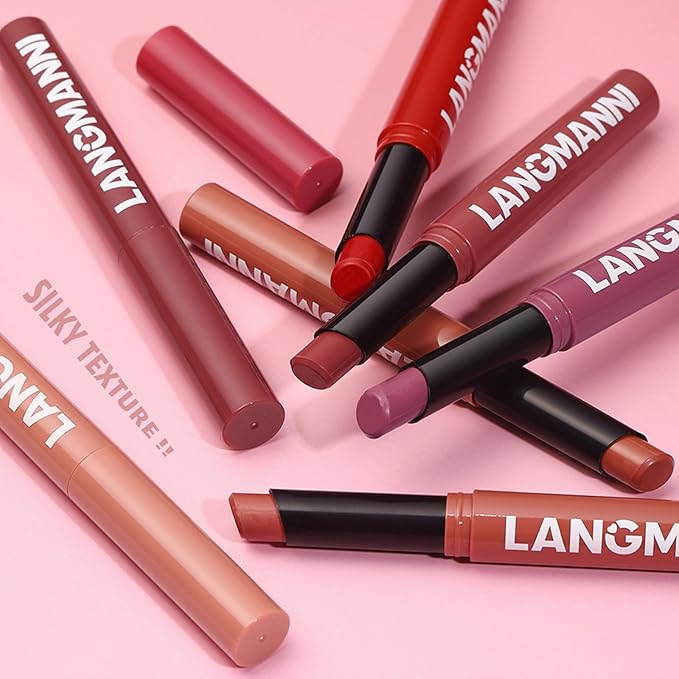 MĒTYSUR Matte Lipstick - Non-Sticky, Long-Lasting & Waterproof Lipstick for Women, Richly Pigmented, Hydrating Lip Makeup with Smudge-Proof Formula, 1 Count, 0.07oz