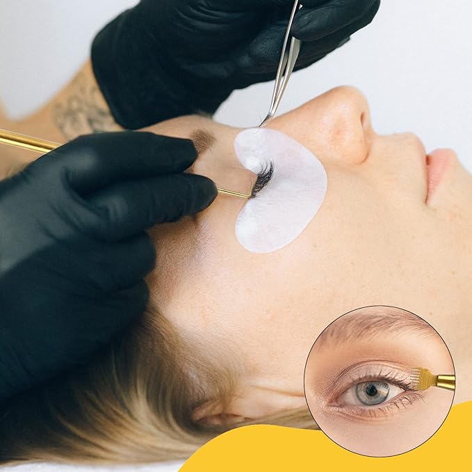 Lash Lift Tool,Professional Eyelash Separator Tool with Comb Lash Lift and Tint Kit Eyelash Lift and Tint Tool Stainless Steel Lash Perming Brush Lash Lift Comb Perming and Tinting Supplies