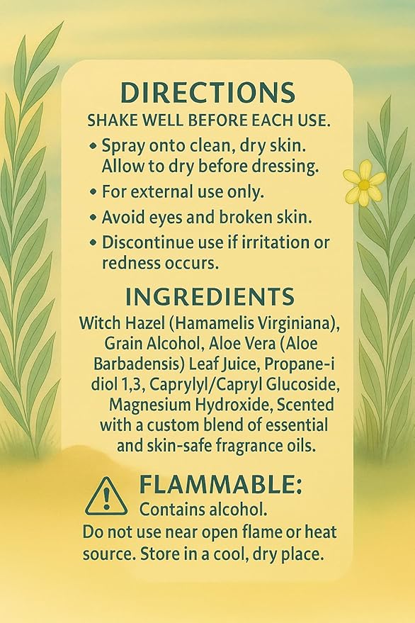 Sky & Oak Botanical - Coastal Sage & Citrus Full-Body Deodorant Spray