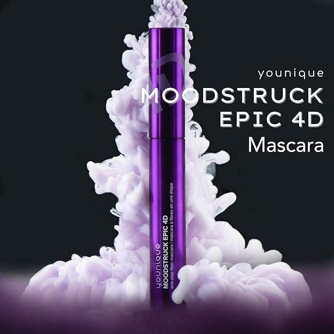 MOODSTRUCK EPIC 4D Fiber Mascara | Volumizing, Lengthening & Lifting Mascara | Waterproof, Smudge-Proof, Long-Lasting | Bold, Defined, Flake-Free Lashes | 7 ml