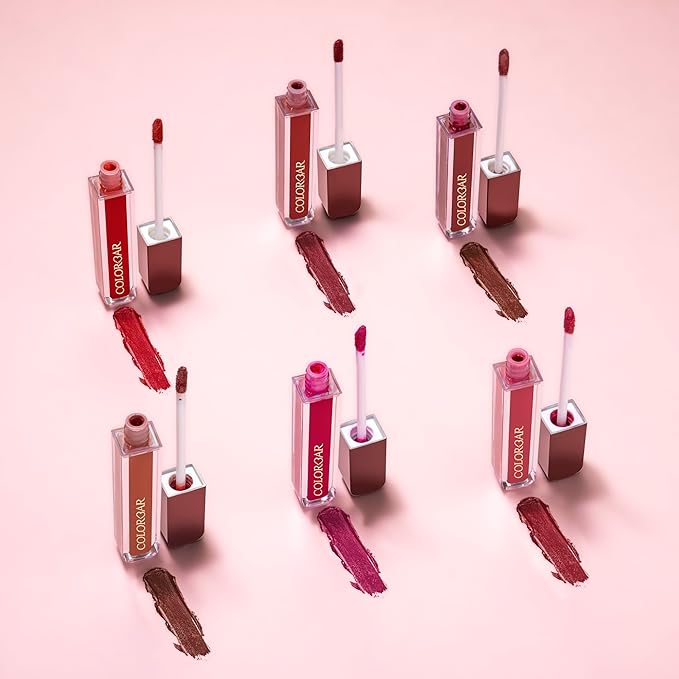 Powerkiss Vegan Matte Lipcolor - Hydrating Matte Lipstick - Talc-Free and Highly Pigmented Liquid Lipstick - 019 Majestic - 0.16 oz