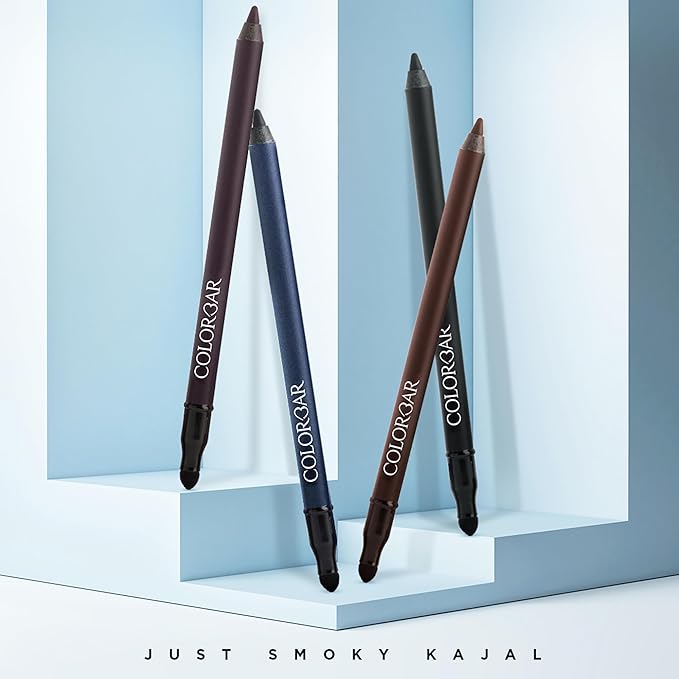 Just Smoky Eye Pencil - Eyeliner Pencil with Built-in Smudger - Waterproof Formula - Matte Finish - 008 Just Marsala - 0.04 oz