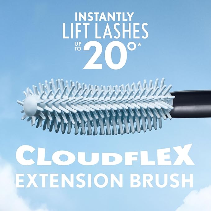 CoverGirl Lash Blast Supercloud, 810 Black Brown, Mascara, Long-Lasting, No Clump or Smudge, Doesn't Flake, Vegan, 0.33oz