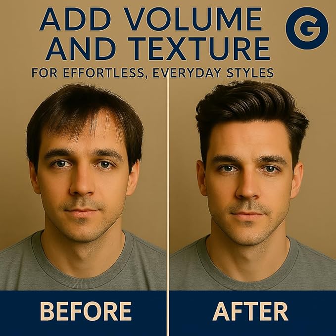 Grain Sea Salt Spray for Men | Texturizing and Volumizing Sea Salt Spray for Hair | Lightweight Volume Mist | Natural Texture | Flexible Hold | Unique Product Formula For all Hair Types | 6floz/177mL