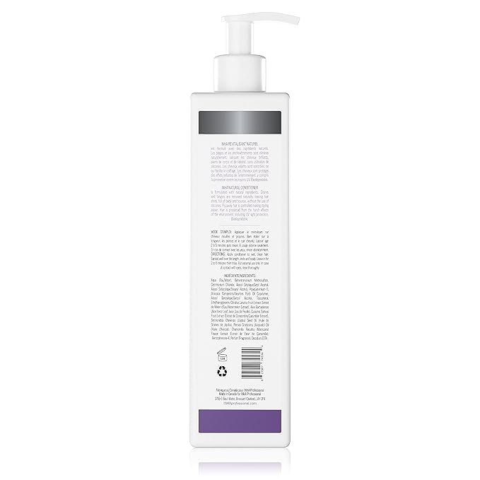 INHA NATURAL CONDITIONER | Detangle | Hydrate | Nourish and Shine | All Hair Types | Safe for Colored Hair | UV Protection | 300 ml