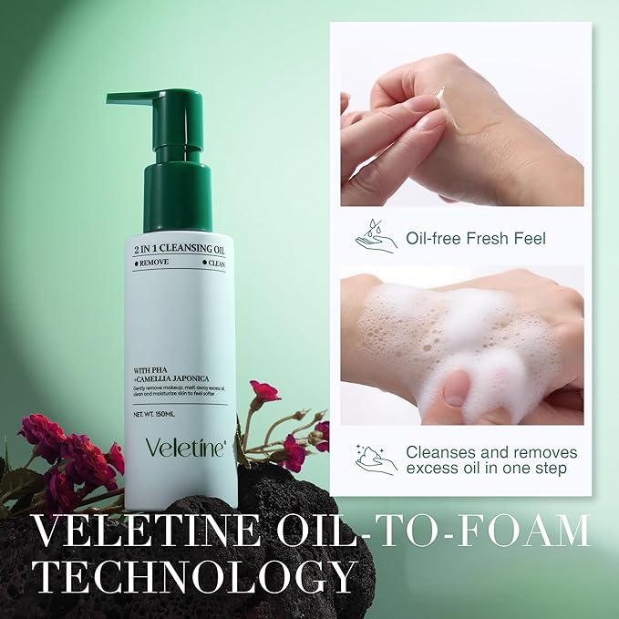 2 In 1 face make up Cleasing Oil,gently remove makeup,melt away excess oil,clean and moisturize skin to feel softer,With Camellia Japonica,Suitable for all skin types.150ml