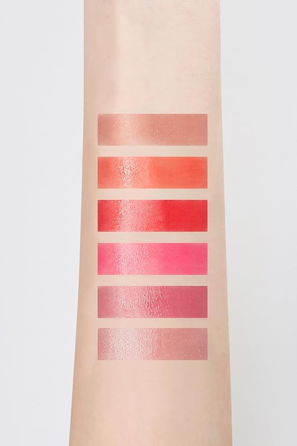 JUNG SAEM MOOL New Classic Glaze Lipstick 2.3g, High-Shine Slim Lipstick with Volumizing Menthol, Lightweight Non-Sticky Glassy Finish, Nourishing Lip Care, Korean Lip Makeup (Dewey Tangerine)