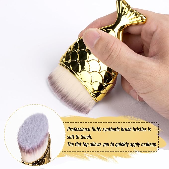 UNIMEIX Sunscreen Brush for Face Kabuki Brush Sunscreen Applicator for Kids Foundation Makeup Brushes for Liquid Foundation Powder Cream Contour Buffing Stippling Blending