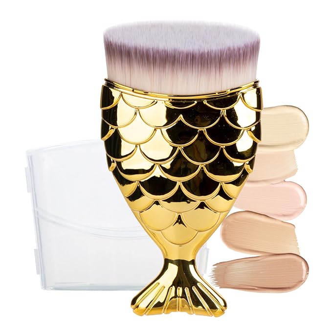 UNIMEIX Sunscreen Brush for Face Kabuki Brush Sunscreen Applicator for Kids Foundation Makeup Brushes for Liquid Foundation Powder Cream Contour Buffing Stippling Blending