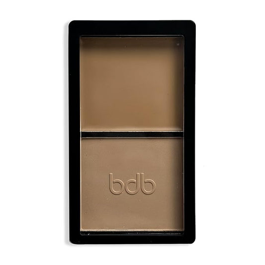 bdb Cream & Powder Duo - Smooth Cream Formula, Pop of Powder for Luminosity, Compact, Bronzer