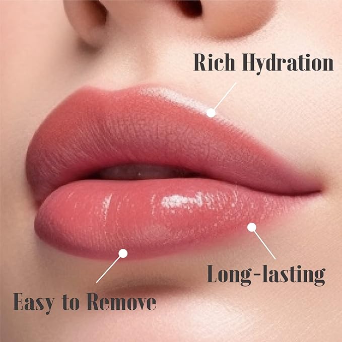 READY TO SHINE Matte Vegan Lipstick with Creamy Satin Finish, Fresh Fig Red with Grapefruit Undertones -CRUSH ON YOU (309-Stay with Me)