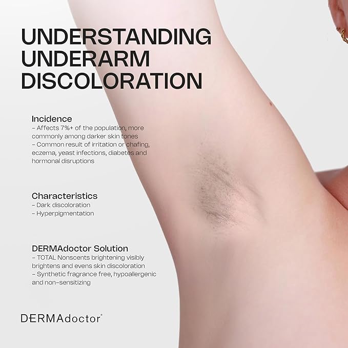 DERMAdoctor Antiperspirant for Women Sensitive Skin, Total NonScents Ultra-Gentle Illuminator, Unscented Clinical Strength Antiperspirant Deodorant for Men & Women; Hypoallergenic Roll On - 3.04 oz