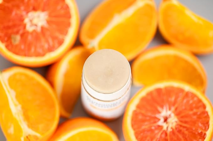 J&L Naturals Aluminum Free Deodorant for Men & Women | 100% Natural Ingredients With Coconut Oil, Shea Butter, & Essential Oils | Sustainable, Eco-Friendly (Orange & Bergamot, 3.0 Oz (Pack of 4))