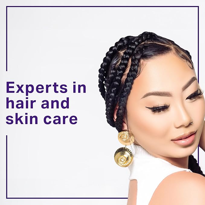 AmPro Shine-n-Jam Rainbow Edges - Strong Hold Curly Hair Gel for Women - Styling Gel for Women - Strengthens with Silk Protein - Cherry Apple - 4 oz
