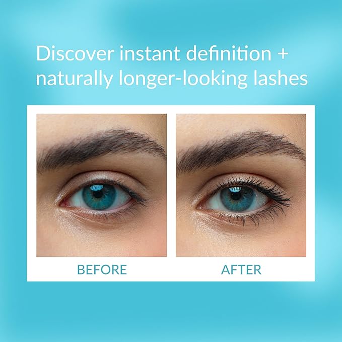 Talika Lipocils Mascara - Eyelash Growth Formula Mascara - 2-in-1 Makeup & Eyelash Care Solution - Brown