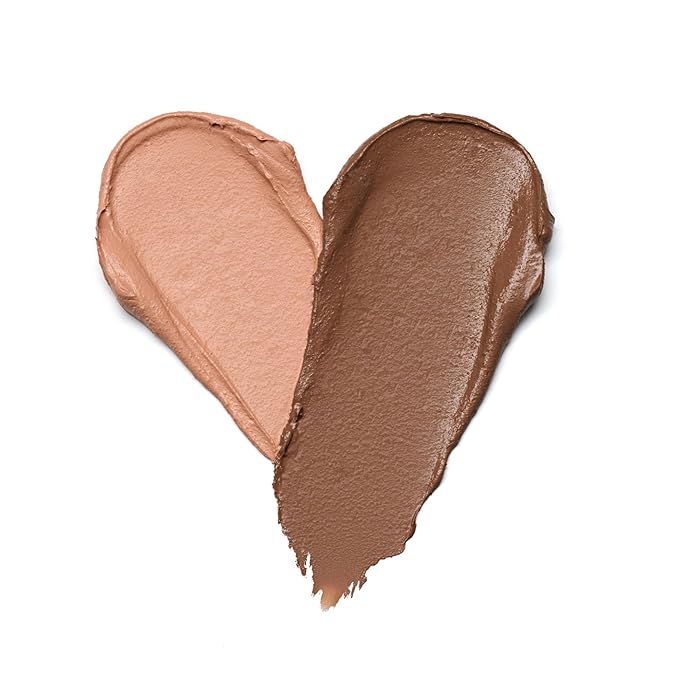 essence | Contour Duo Stick | 2-in-1 Highlight and Contour Slim Stick, Creamy, Buildable and Easy to Apply | Vegan & Cruelty Free (30 | Medium)