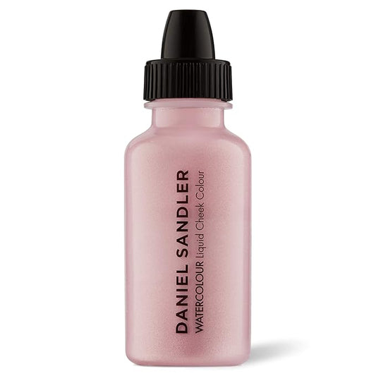 WATERCOLOUR LIQUID ILLUMINATOR 'ICING' 15ml – Liquid Shimmer Makeup, Highlighter – Oil-Free, Lightweight, Buildable & Long-Lasting for Cheeks, Lips