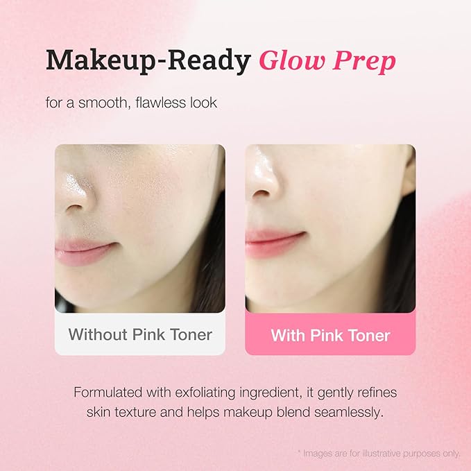 CNP Pink Toning™ Toner, PDRN + Tranexamic Acid Toner for Face, Salmon DNA, Niacinamide, for Glass Skin, Korean Skincare, 6.7 fl. oz.