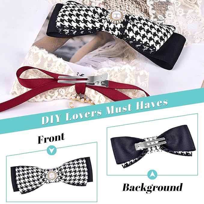 50Pcs Metal Hair Styling Clips, IKOCO No Crease Double Prong Hair Clips with 3 Parting Comb for Styling and Coloring