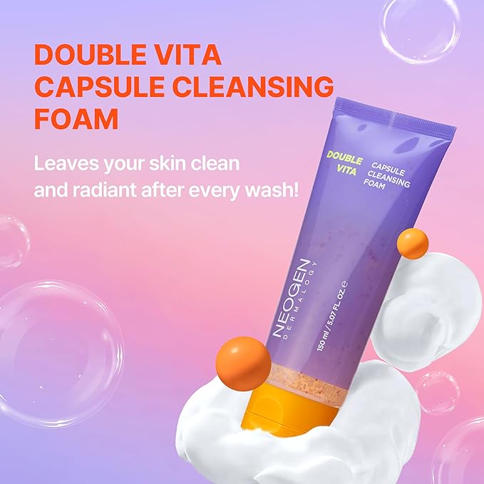 NEOGEN DERMALOGY DOUBLE VITA CAPSULE CLEANSING FOAM