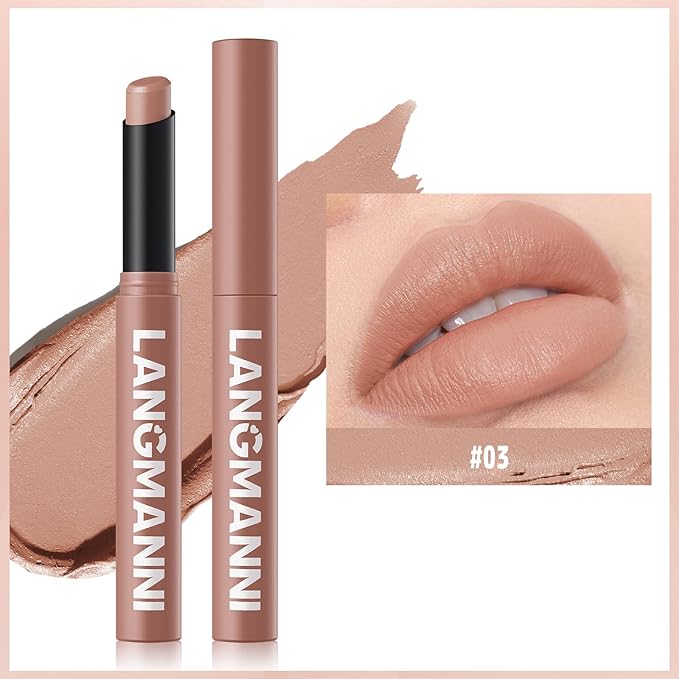 MĒTYSUR Matte Lipstick - Non-Sticky, Long-Lasting & Waterproof Lipstick for Women, Richly Pigmented, Hydrating Lip Makeup with Smudge-Proof Formula, 1 Count, 0.07oz