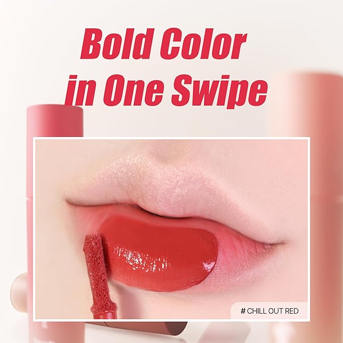 Touch in Sol Vegan Again Blur Core Lip Tint (#Nutty Nude) - Long Lasting, High Pigment Velvet Matte Lip Stain – Lightweight Smooth Blur Finish