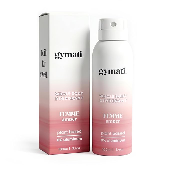 Gymati Natural Deodorant Body Spray Aluminum Free For Women