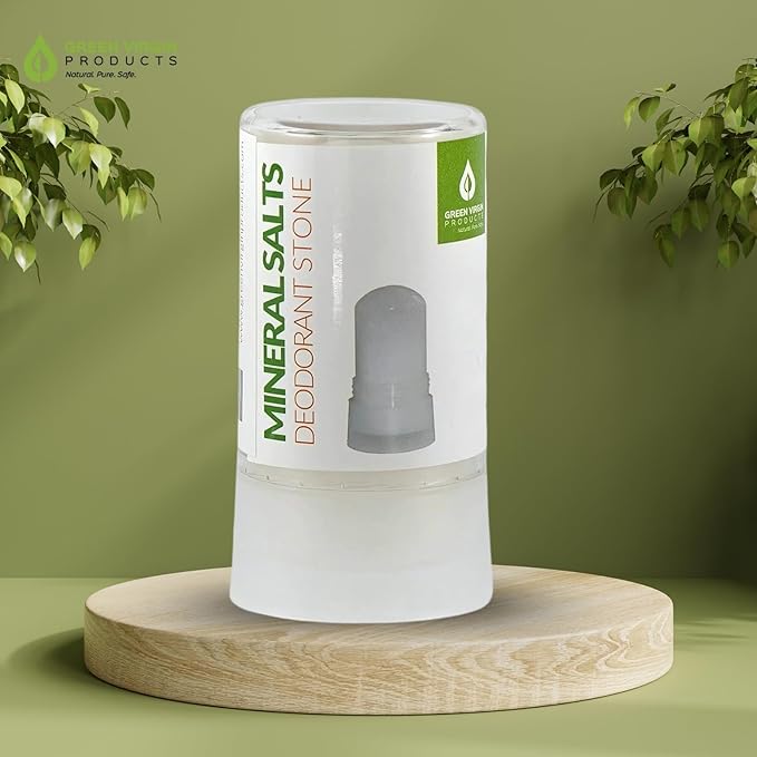 | 100% Pure Deodorant Stone | All Natural Mineral Salts Deodorant Stone