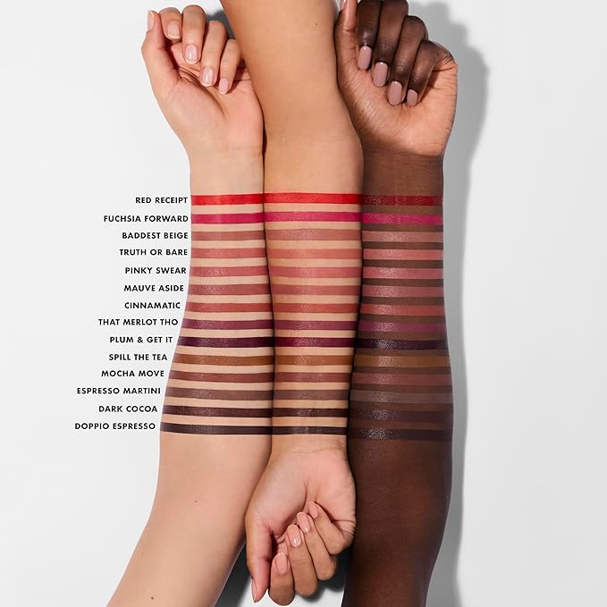 e.l.f. Cream Glide Lip Liner, Highly-Pigmented Pencil For Shaping & Sculpting Lips, Semi-Matte Finish, Vegan & Cruelty-Free, Espresso Martini