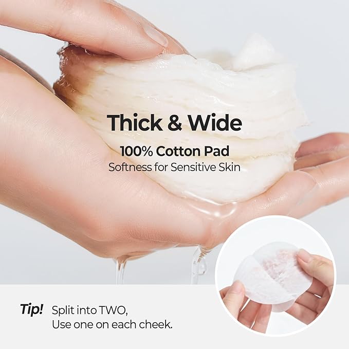 SKINFOOD Carrot Carotene Toner Pads, Hydrating & Soothing, Cotton Facial Toner Pads for Sensitive Skin, Korean Skincare for Face, Quick Calming, After Sun & Heat Care, 60 Pads
