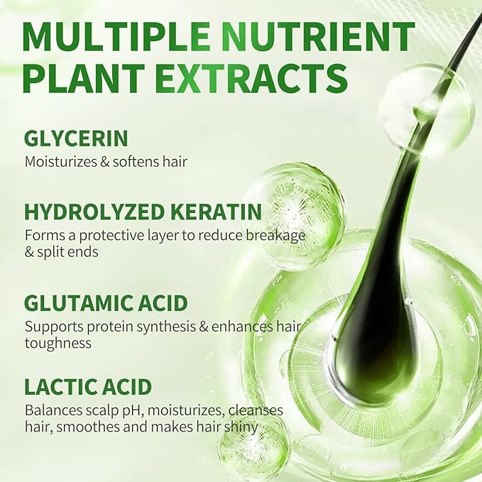 Hair Conditioner - Deep Conditioner for Dry Damaged Hair, Seals In Hydration, Moisturizes & Softens All Hair Types, Leaving Hair Feeling Soft & Shiny