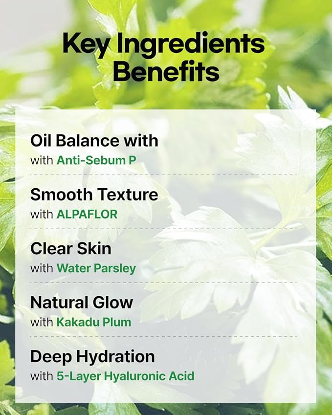 Minari Cool Soothing Cream for face – K-Beauty Hydrating & Moisturizer with Korean Water Parsley, 30ml/1.01oz