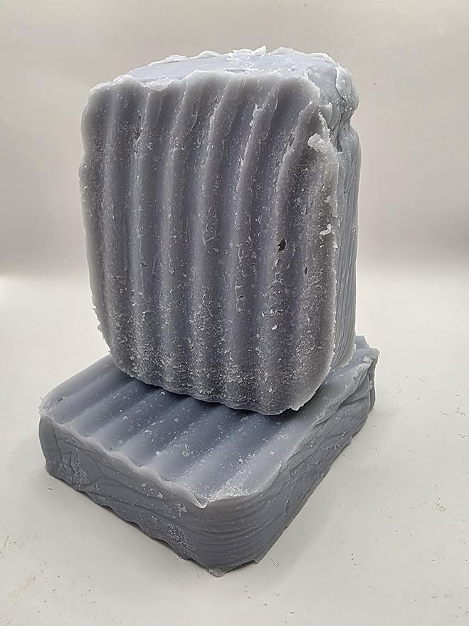 Tallow Soap (2 Pack) (Lavender) Handmade Grass Fed Beef Tallow soap with Nourishing Oils
