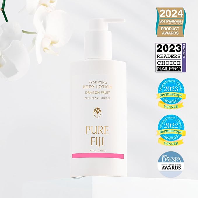 PURE FIJI Hydrating Body Lotion, Dragon Fruit (10.14 Fl.Oz /300ml)