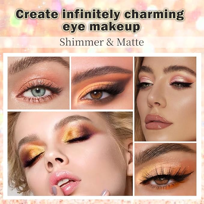 SUAKE Neutral Eye Shadow Palette,Nude Pink Champagne Naked Cream Eyeshadow Palette,Make Up Pallets for Women, Highly Pigmented Long Lasting Naturing-Looking,Blendable,Vegan