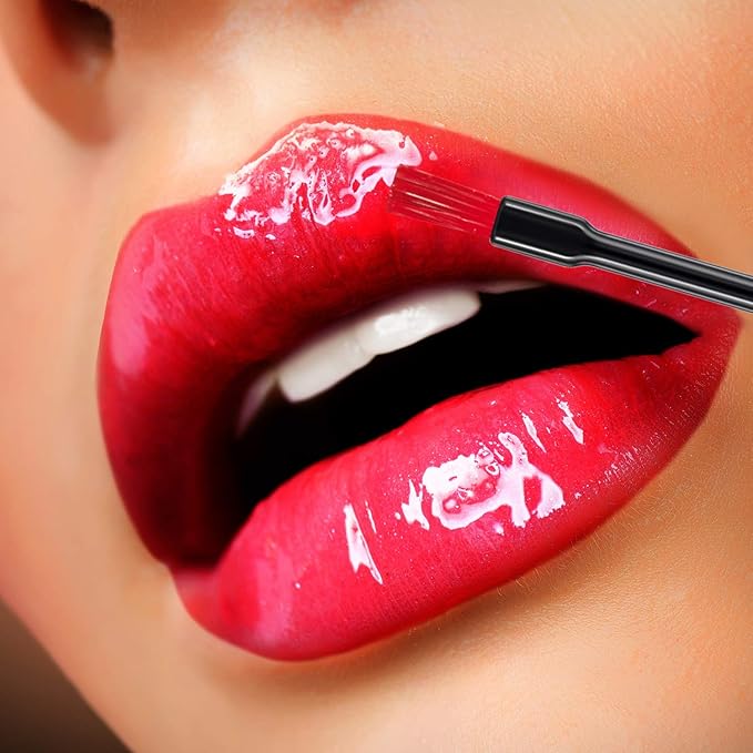 150 Pieces Disposable Lip Gloss Brushes Lipstick Wands Flat Brush Multi-functional Makeup Brush Applicator Tool for Makeup Cosmetic