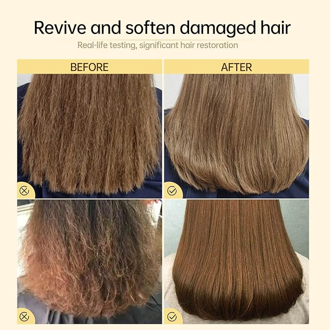 Hair Mask - 8s Revitalizes Hot Dyeing Damaged Hair Professional Keratin Treatment Instantly Smooths Frizz Daily Care Perm And Dye Repair Conditioner - 70 ml