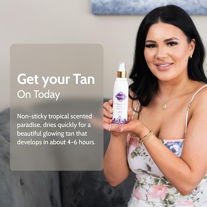 Fake Bake Flawless Self-Tanning Liquid with Bronzing Compact