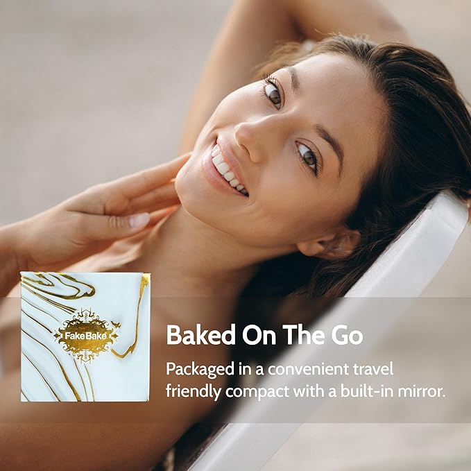 Fake Bake Flawless Self-Tanning Liquid with Bronzing Compact