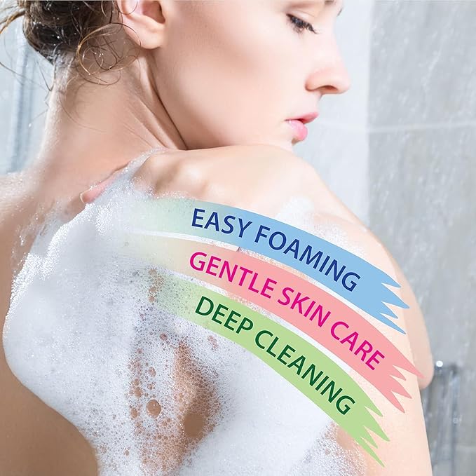 Dead Sea Collection Almond Vanilla Body Wash for Women and Men – Almond Vanilla Scent with Dead Sea Minerals – Moisturizing Shower Gel for Dry & Sensitive Skin – Pack of 2 (67.6 fl oz)