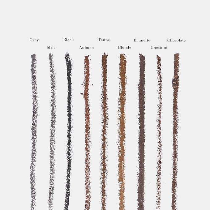 Auburn Eyebrow Pencil, Ultra Slim Red Eyebrow Pencil Definer Long Lasting, Micro Fine Triangle Tip Double Head Brow Sculptor for Natural Eye Brow Lamination Makeup Look, Auburn, YES.EYE DO