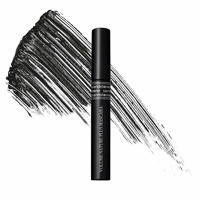 Volume Nature Plus - Hypoallergenic Mascara Sensitive Eyes - Smudge- & Sweatproof, Volume and Lengthening - Allergy tested - Vegan - Non Toxic