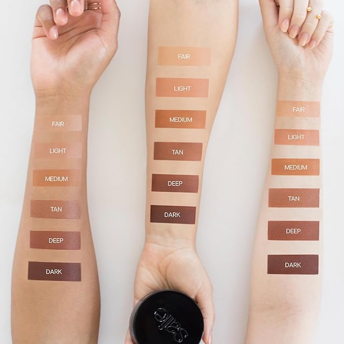 Saie Sun Melt Cream Bronzer - Buildable Balm Face Bronzer for Effortless Sculpting - Cream Contour Enriched with Vitamin C, Nourishing Skincare Ingredients & a Natural Finish - Medium Bronze (1 oz)