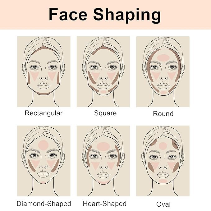 FV Dual-Ended Contour & Highlighter Stick - 2 Pack, Waterproof, Long-Lasting, Creamy & Blendable Formula, Natural Finish Sculpting Stick for Face & Body, Shades: 02 Light/Medium & 01 Medium